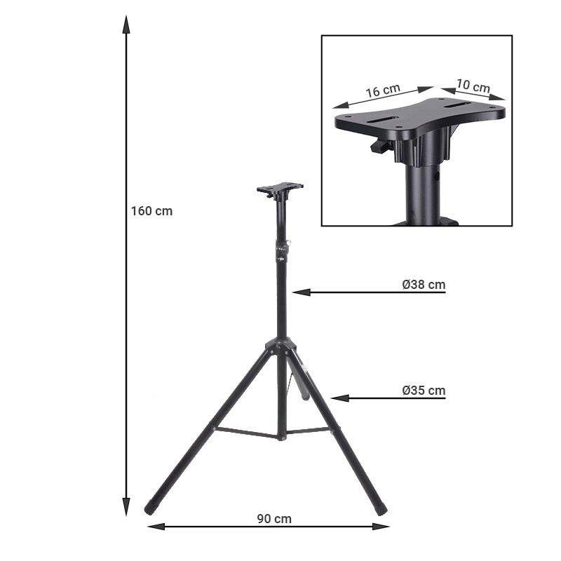 Stand4Me SP 22 statyw kolumnowy z windą - 10
