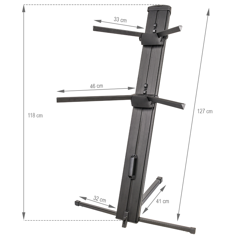 V-Tone DELUXE K2 statyw klawiszowy - 7