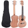 V-Tone UK23 WOOD ukulele koncertowe akustyczne 23" + pokrowiec - 1