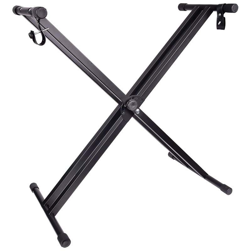 NN X4 statyw klawiszowy pod keyboard pianino cyfrowe krzyżowy składany - 3
