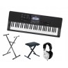 Keyboard Casio CT-X800 + statyw + ława + słuchawki - 1