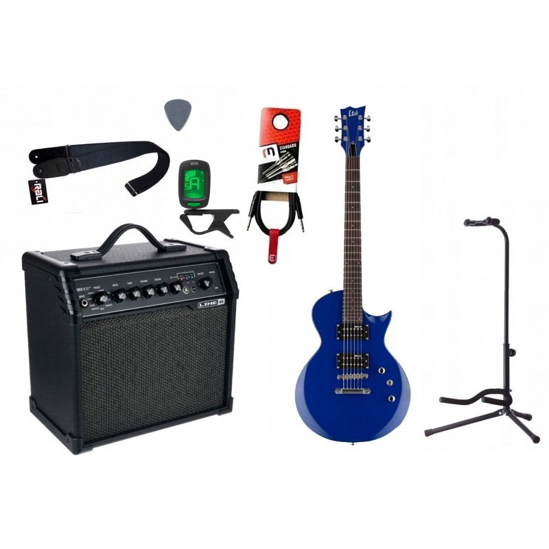 Gitara elektryczna + wzmacniacz 20W zestaw 1394 - 1