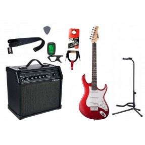 Gitara elektryczna + wzmacniacz 20W zestaw 1399 - 1