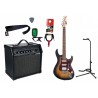 Gitara elektryczna + wzmacniacz 20W zestaw 1400 - 1