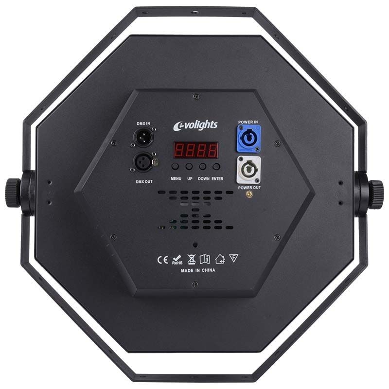 EVOLIGHTS LUMENO oświetlenie sceniczne retro vintage reflektor ciepły biały + RGB - 8