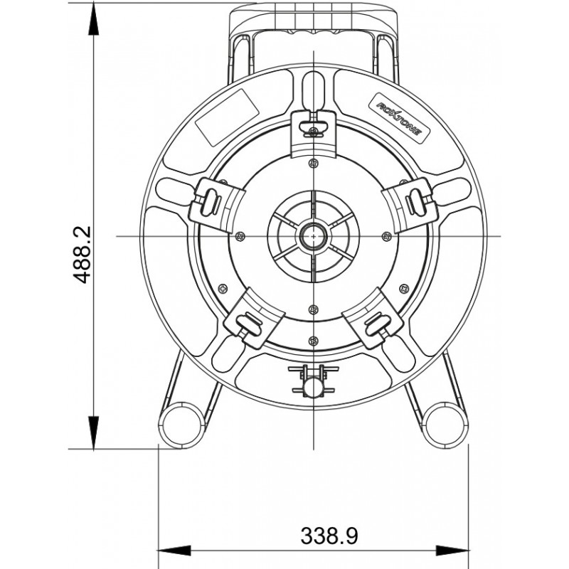Bęben do kabla Roxtone PCD380 - 5