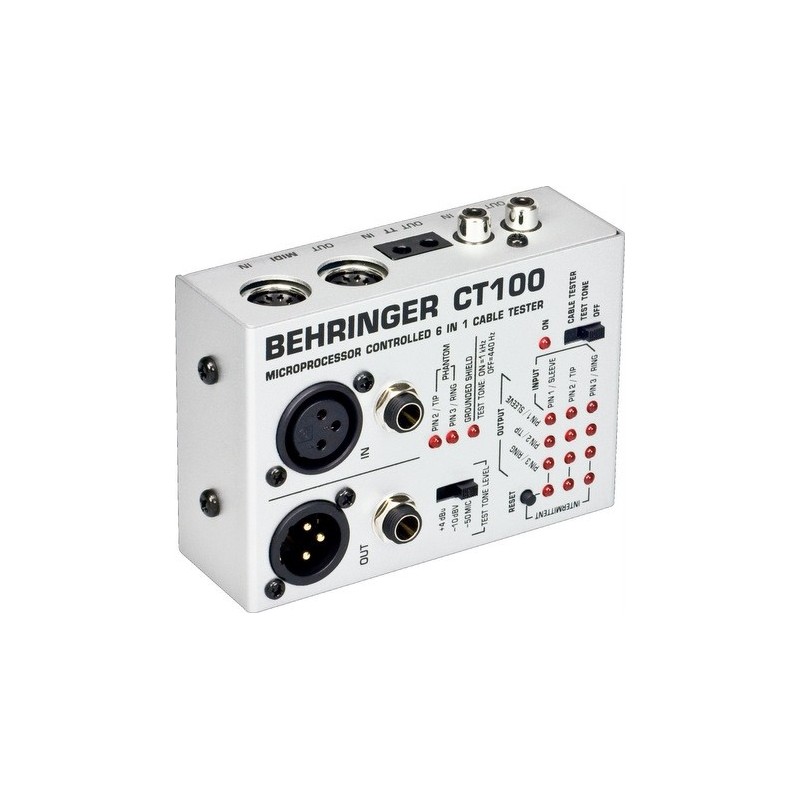 BEHRINGER CT100 - tester kabli