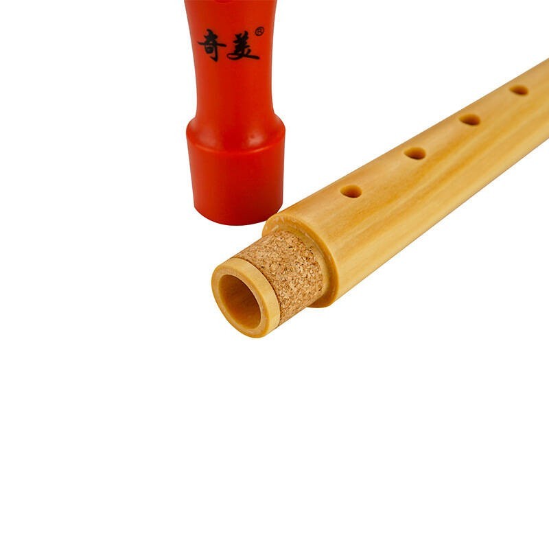 Flet prosty drewniany sopranowy QM8A-28G-Red - 5