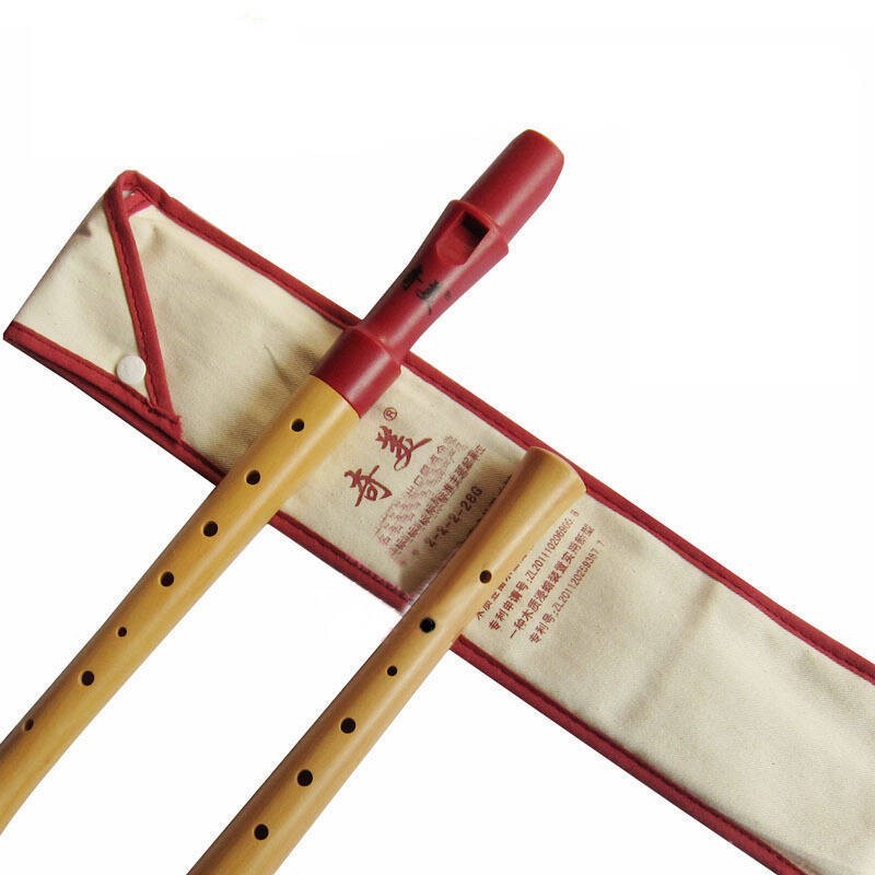 Flet prosty drewniany sopranowy QM8A-28G-Red - 6