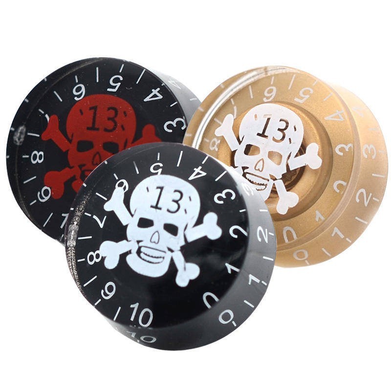 Gałka do gitary Kera Audio GLP0110 Czarny/Czerwony - 8