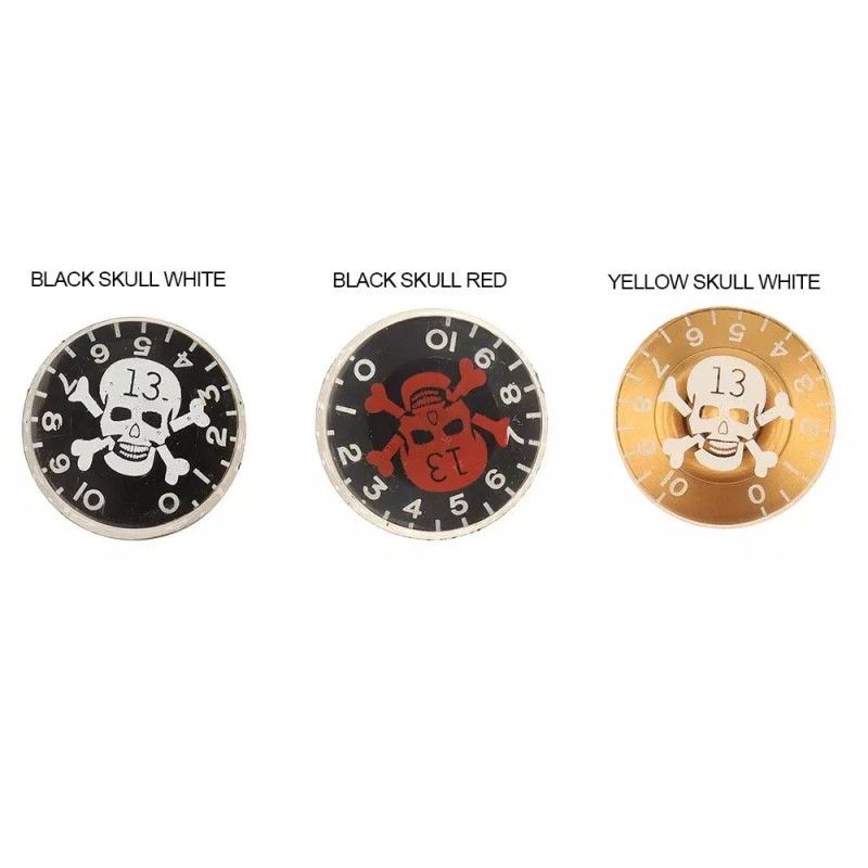 Gałka do gitary Kera Audio GLP0110 Czarny/Czerwony - 9