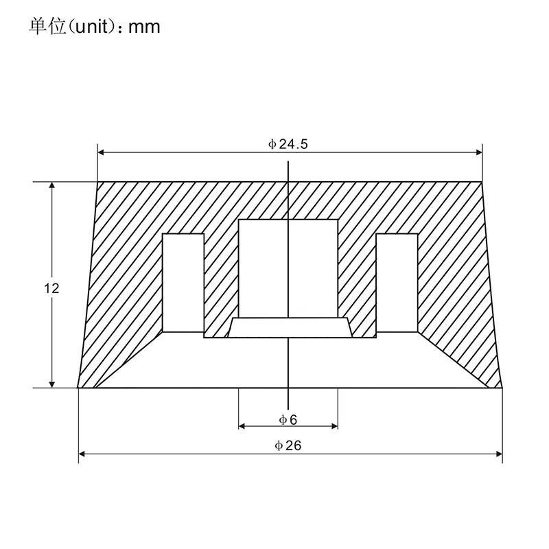 Gałka do gitary Kera Audio GLP0660 Biały - 3