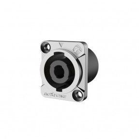 Gniazdo głośnikowe tablicowe panelowe 4-pin IP66 Roxtone RS4MD-WP-T - 1