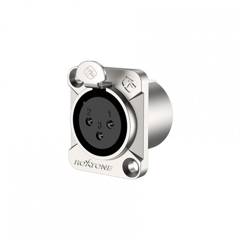 Gniazdo tablicowe panelowe Roxtone XLR RX3FD-NT - 1