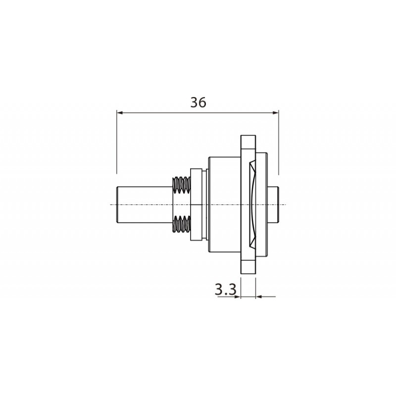 Gniazdo typu mini Jack stereo Roxtone RAMJ3FD - 3
