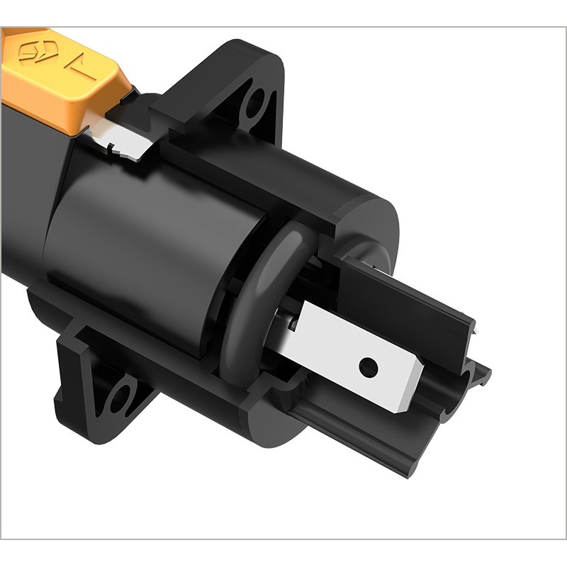 Gniazdo zasilania tablicowe panelowe Roxtone RAC3FPWP IP65 - 2