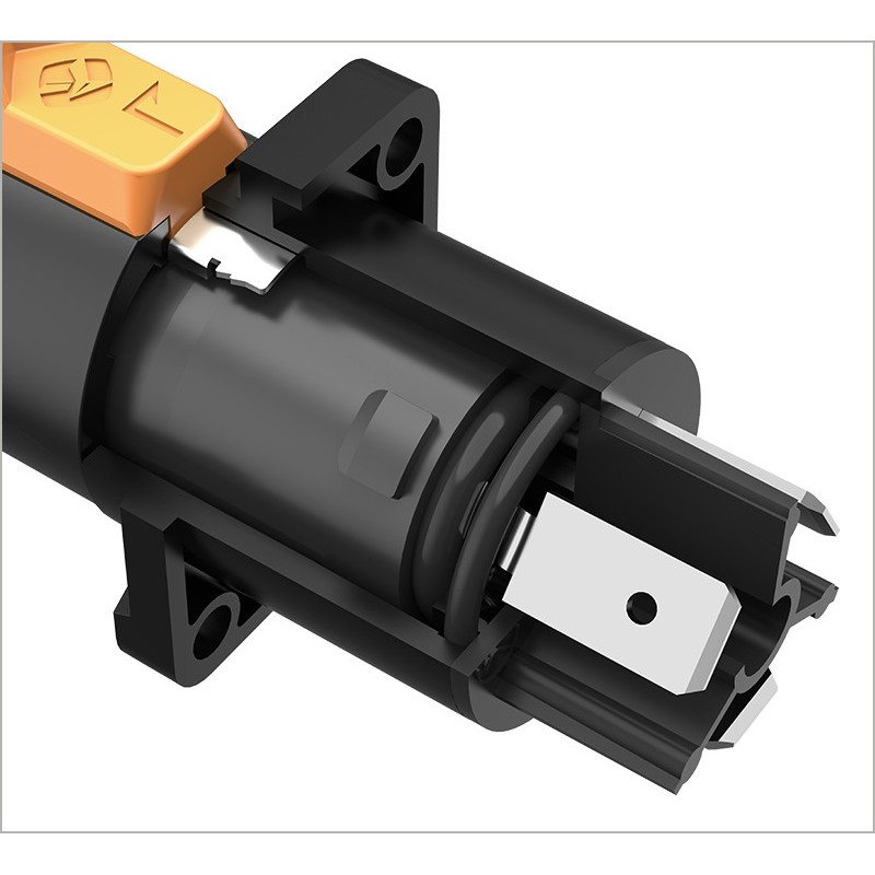 Gniazdo zasilania tablicowe panelowe Roxtone RAC3MPWP IP65 - 2