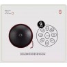Handpan Hluru TAH9-14-InkBlack 9 ton 14" - 17