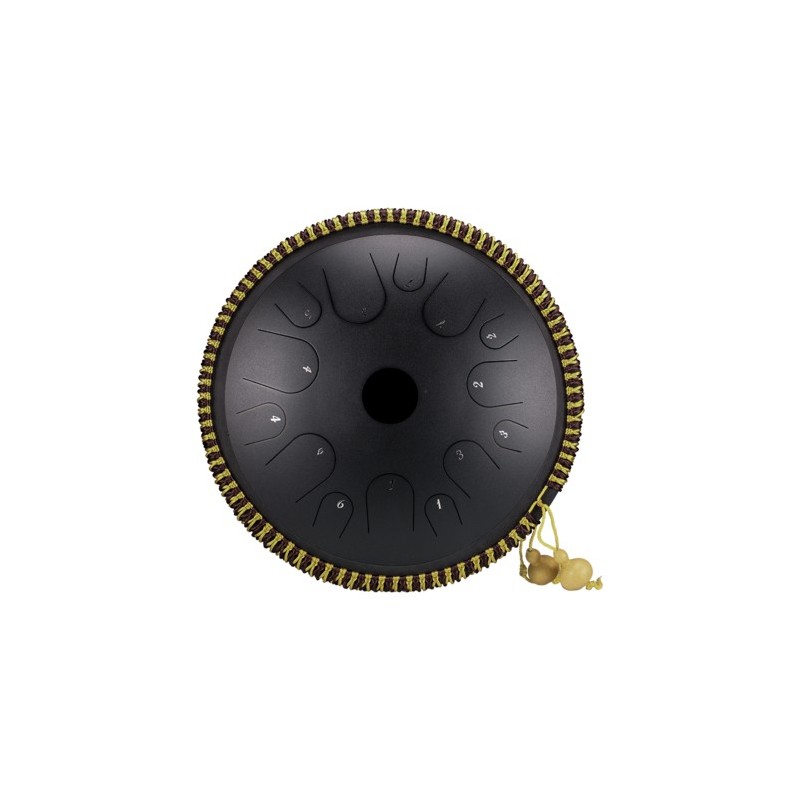 Handpan tapping drum Hluru TA14-14-InkBlack 14 ton 14" - 1