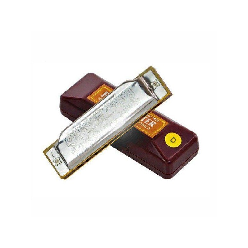 Harmonijka ustna SUZUKI Folk Master 1072 D - 1