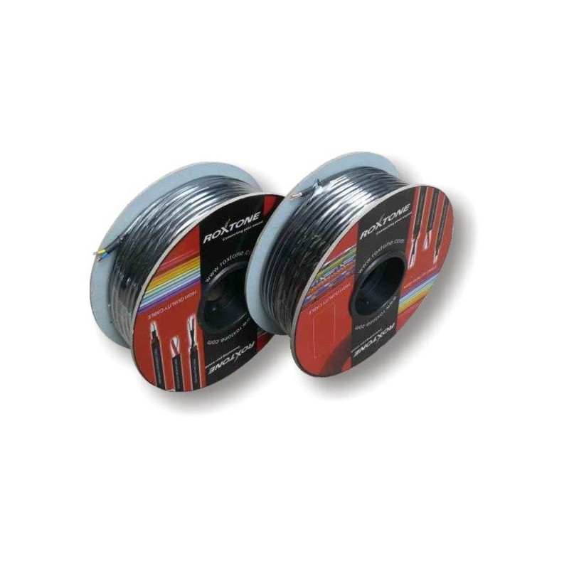 Kabel głośnikowy 2 x 1,5mm² 100m Roxtone SC020B-100-BK - 3