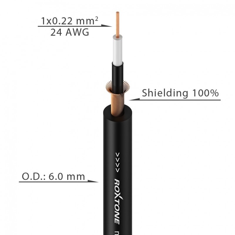 Kabel instrumentalny SAMURAI Roxtone SGJJ110L5 - 4