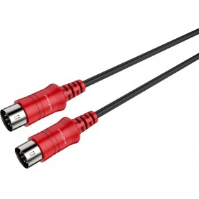 Kabel midi 2 x DIN 5-PIN 1m Roxtone SMDC100L1 - 1
