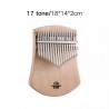 Kalimba 17 ton Hluru KA17-Maple - 4
