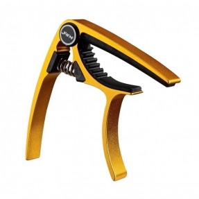 Kapodaster do gitary akustycznej elektrycznej JEREMI AE01 Złoty - 1