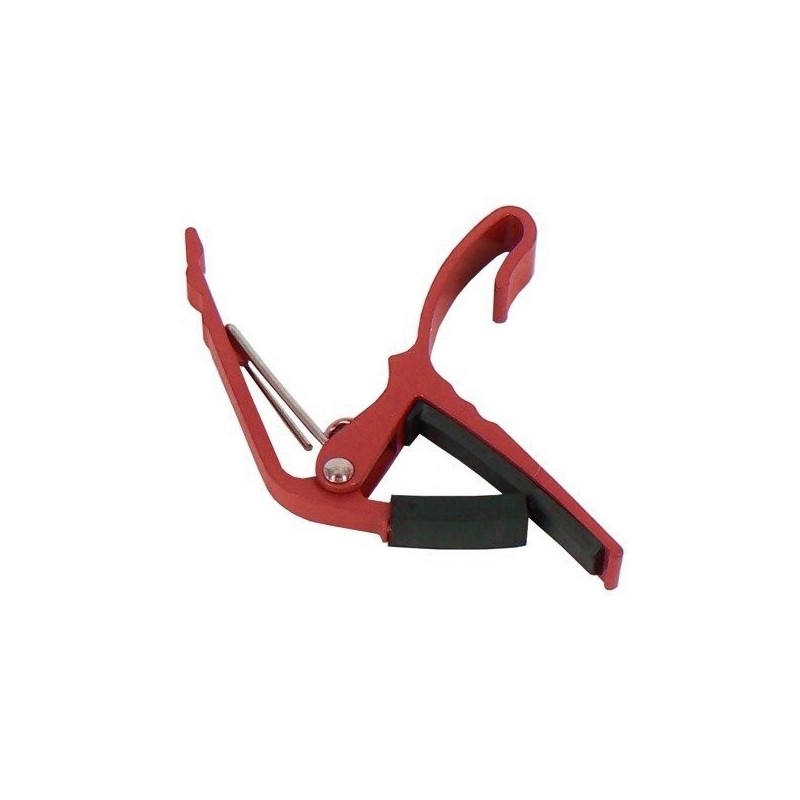 Kapodaster do gitary akustycznej elektrycznej JEREMI DC-003/BDJ-002 Czerwony - 1