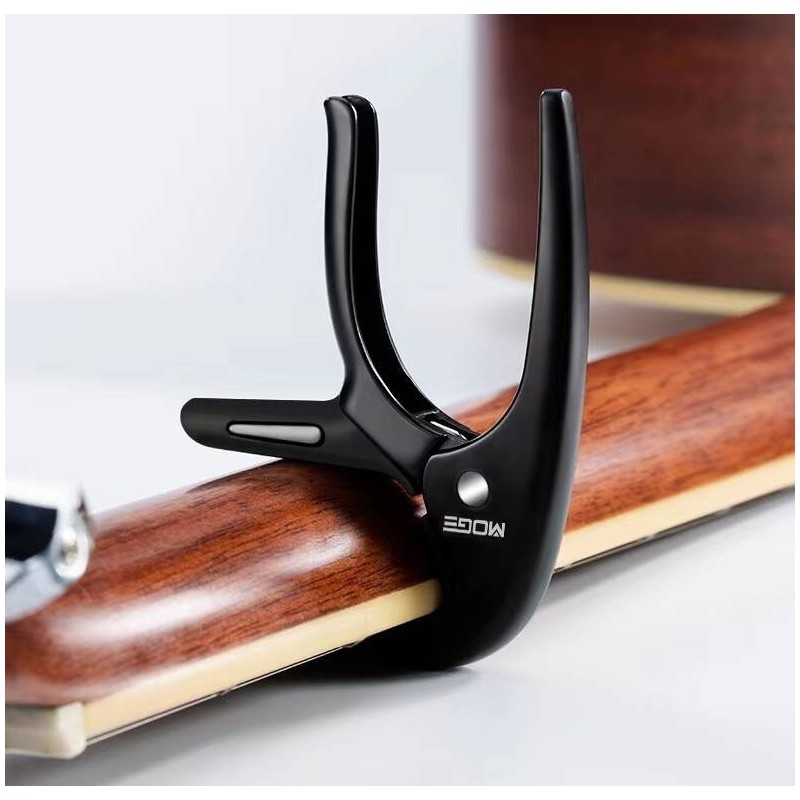 Kapodaster do gitary akustycznej elektrycznej MC-3 Black - 2