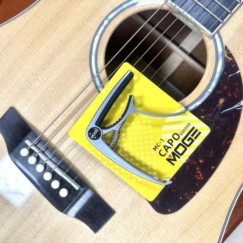 Kapodaster do gitary akustycznej elektrycznej MOGE MC-1 silver - 6