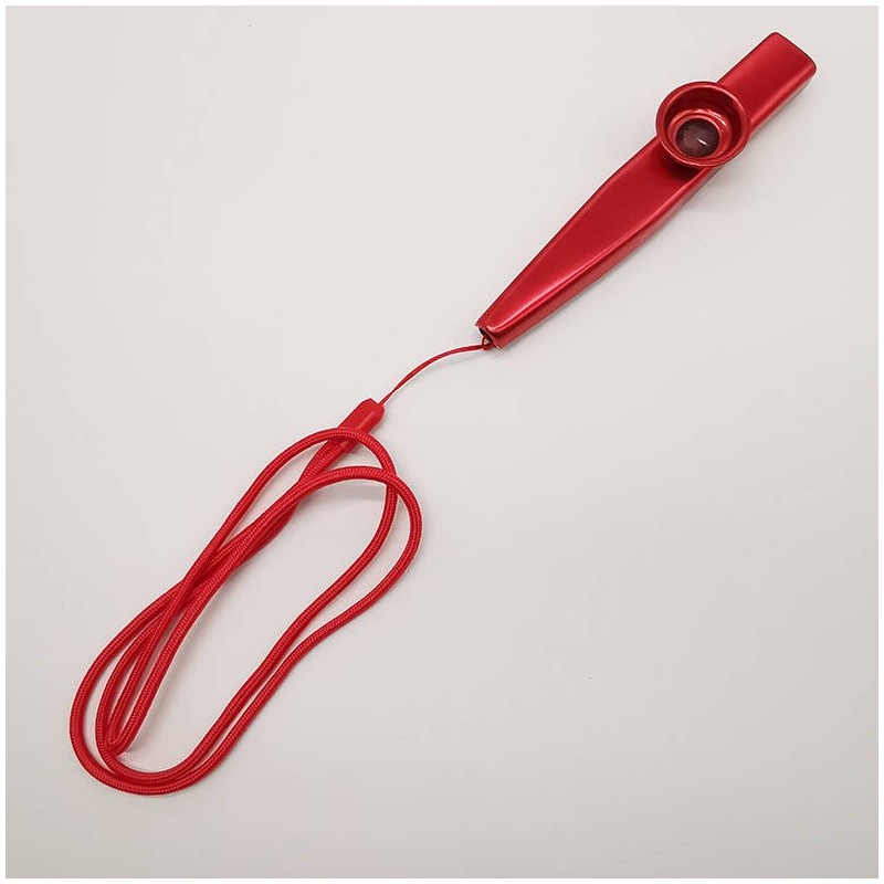 Kazoo metalowe Kera Audio K-1/WB czerwony - 3
