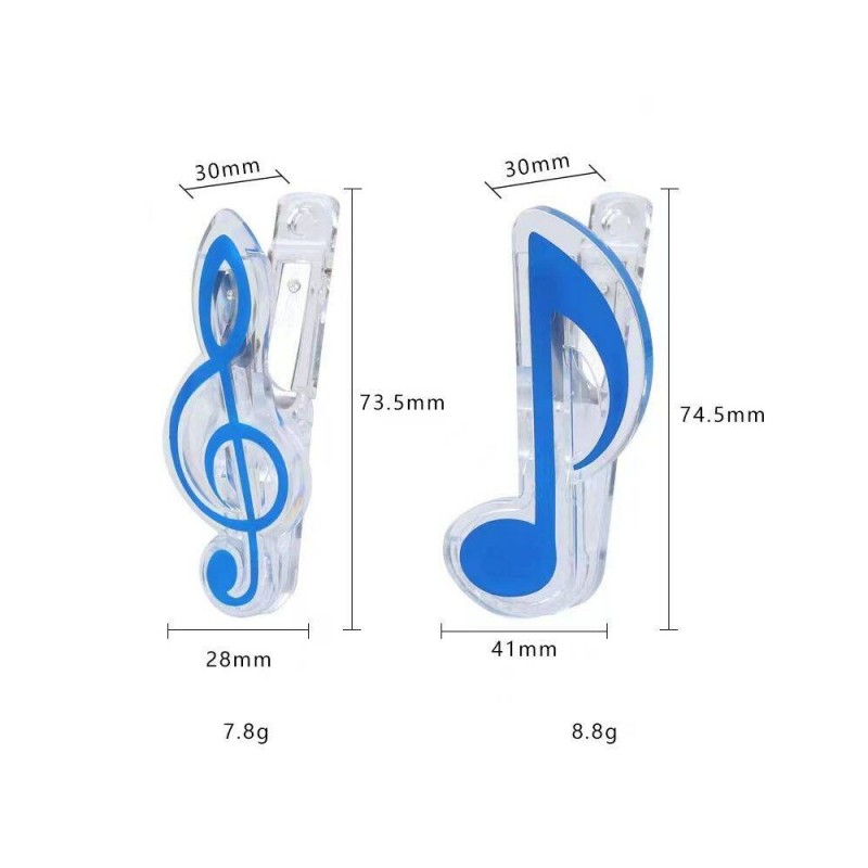 Klips do papieru nut Kera-Audio CLIP CLEF czerwony - 9