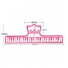 Klips do papieru nut Kera-Audio CLIP PIANO czerwony - 5