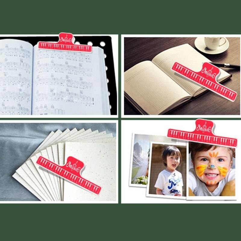 Klips do papieru nut Kera-Audio CLIP PIANO czerwony - 6