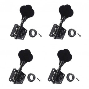 Klucze do gitary basowej otwarte, jednostronne prawe (R) Kera Audio BM-01-4R-B - 1