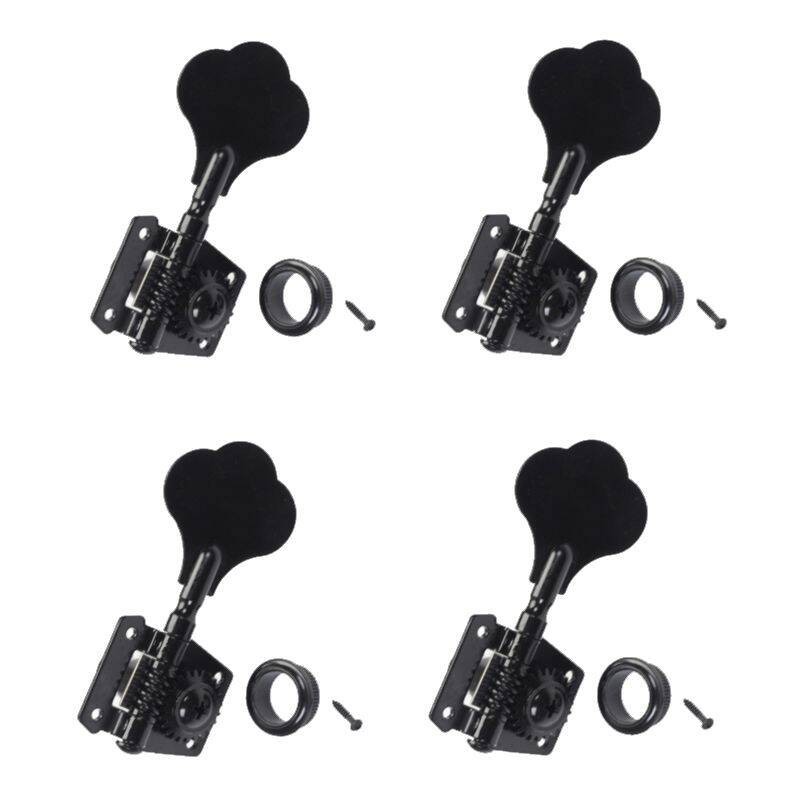 Klucze do gitary basowej otwarte, jednostronne prawe (R) Kera Audio BM-01-4R-B - 1