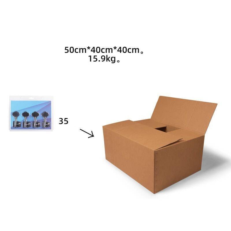 Klucze do gitary basowej otwarte, jednostronne prawe (R) Kera Audio BM-01-4R-S - 3