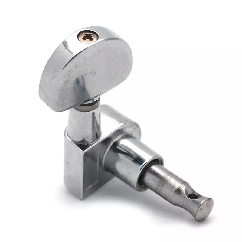 Klucze do gitary elektrycznej akustycznej, olejowe Kera Audio DSQ-GT01 silver (3+3) - 4