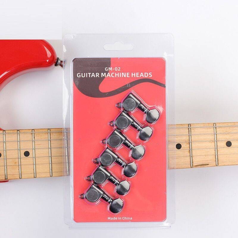 Klucze do gitary elektrycznej olejowe Kera Audio GM-02-6R-B - 5