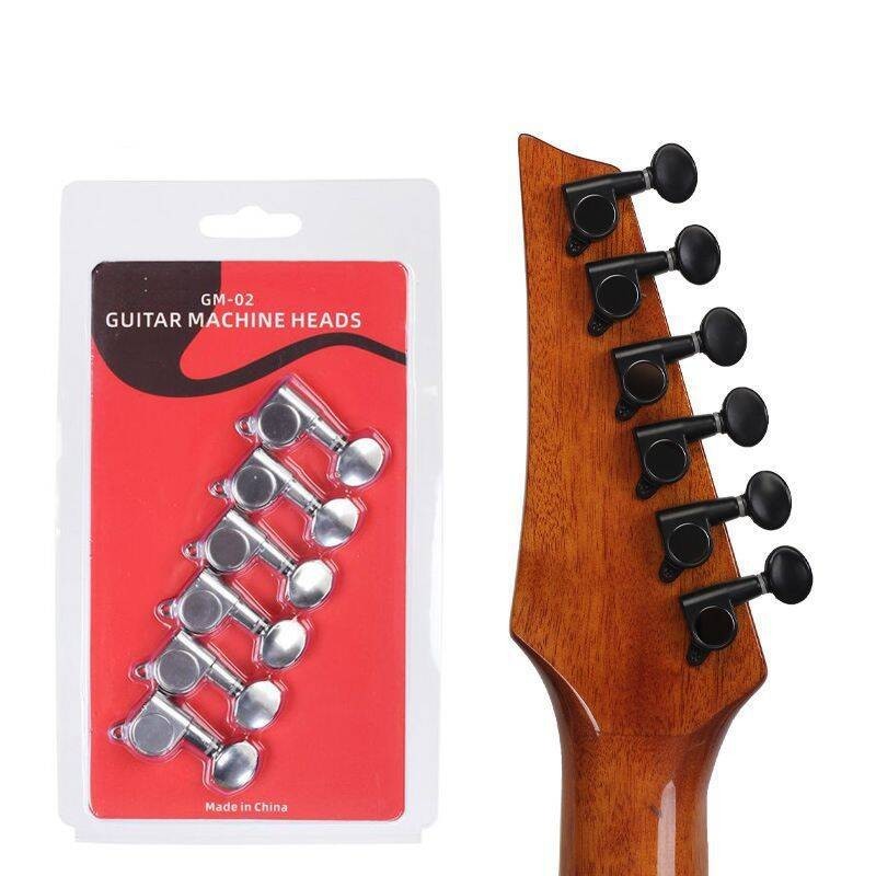 Klucze do gitary elektrycznej olejowe Kera Audio GM-02-6R-S - 6