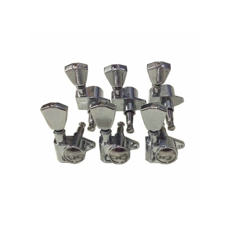 Klucze do gitary elektrycznej olejowe Kera Audio KLPS133 (3+3) - 1