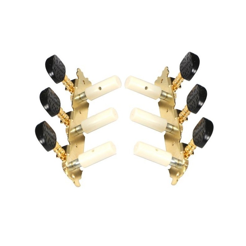 Klucze do gitary klasycznej Kera Audio MGP19, 3+3 (złoty) - 1