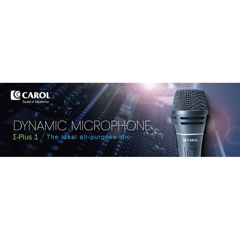 Mikrofon dynamiczny CAROL Σ-plus 1 - 3