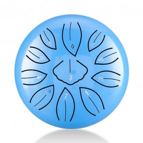 Mini Ginkgo biloba drum 6" 11 ton Hluru-Wangyou TWG11-6-SkyBlue - 1