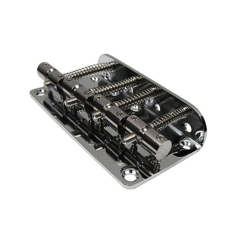 Mostek do gitary basowej 4 struny Kera Audio M-ST-0213 srebrny - 3