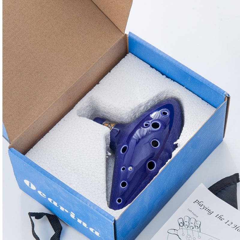 Okaryna ceramiczna Kera Audio 12SED-AC-001 Blue - 5