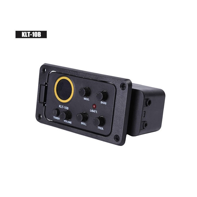 Pickup aktywny do gitary z tunerem zestaw Kera Audio KLT-10B - 5