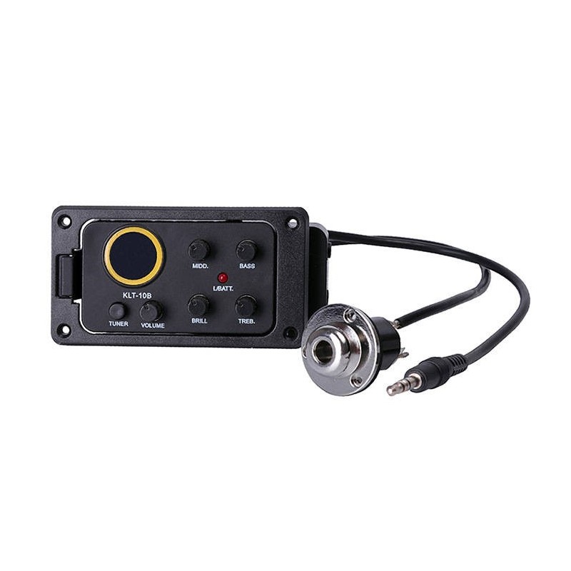 Pickup aktywny do gitary z tunerem zestaw Kera Audio KLT-10B - 8